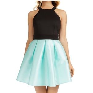 Halter top homecoming dress
